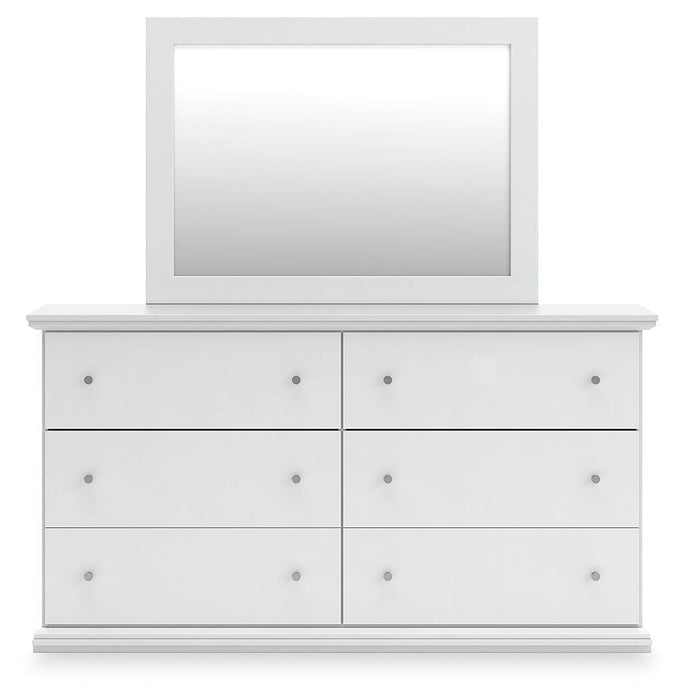 Bostwick Shoals Dresser and Mirror - CasaBella Furniture (San Antonio, TX)