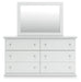 Bostwick Shoals Dresser and Mirror - CasaBella Furniture (San Antonio, TX)