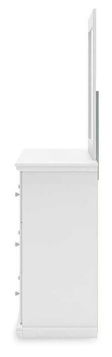 Bostwick Shoals Dresser and Mirror - CasaBella Furniture (San Antonio, TX)