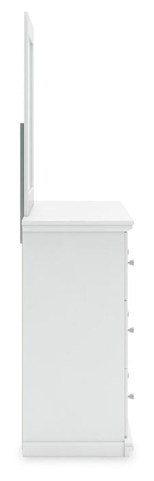 Bostwick Shoals Dresser and Mirror - CasaBella Furniture (San Antonio, TX)