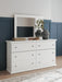 Bostwick Shoals Dresser and Mirror - CasaBella Furniture (San Antonio, TX)
