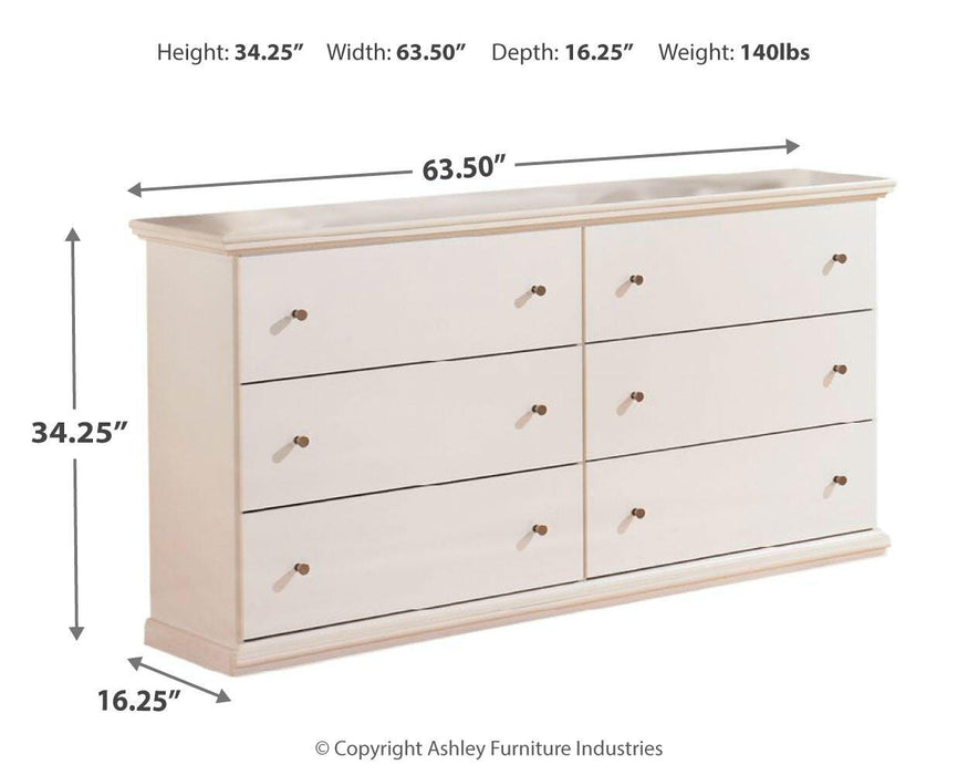 Bostwick Shoals Youth Dresser - CasaBella Furniture (San Antonio, TX)