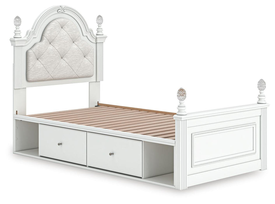 Kozlani Upholstered Bed - CasaBella Furniture (San Antonio, TX)