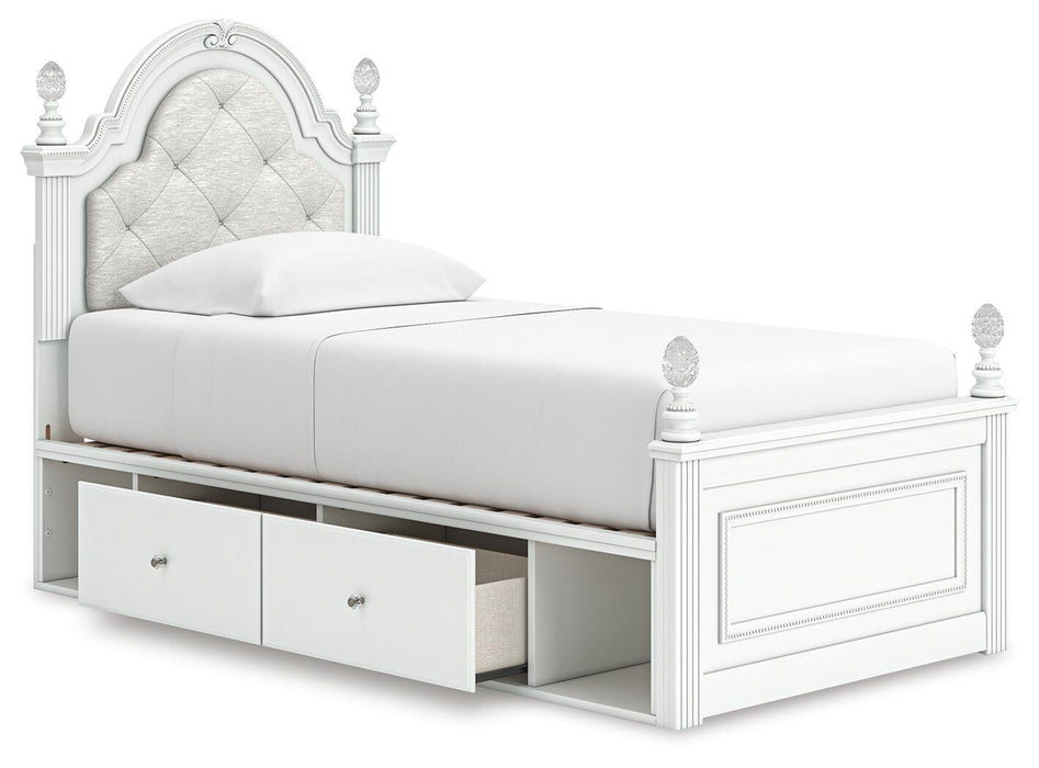 Kozlani Upholstered Bed - CasaBella Furniture (San Antonio, TX)