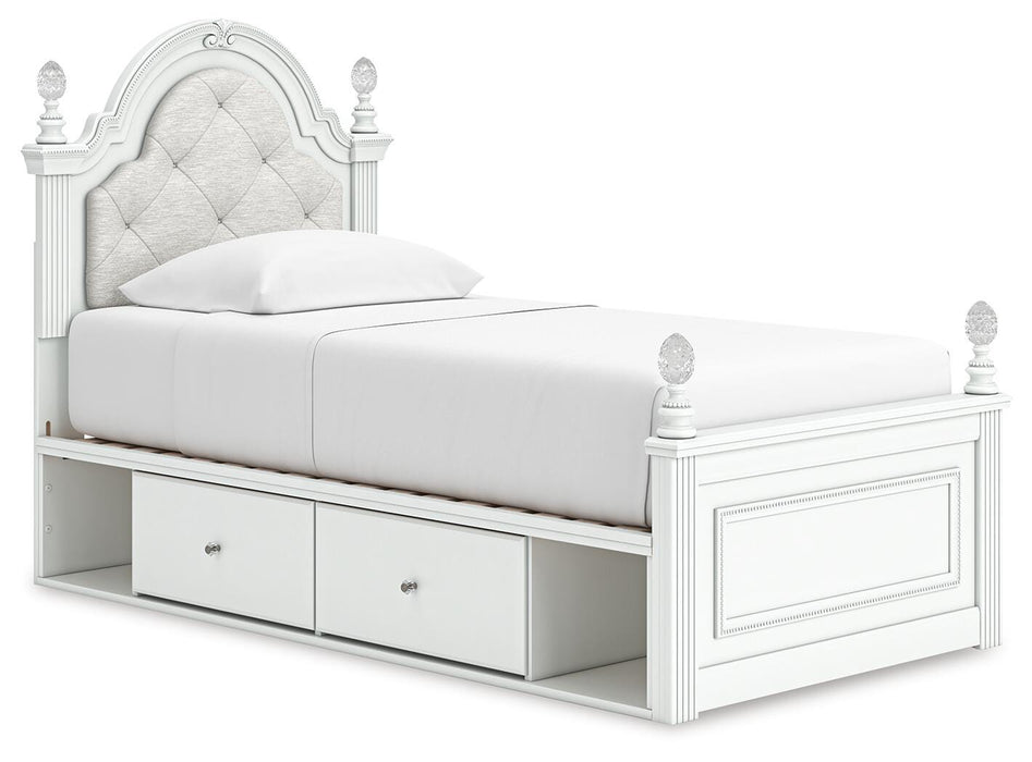 Kozlani Upholstered Bed - CasaBella Furniture (San Antonio, TX)
