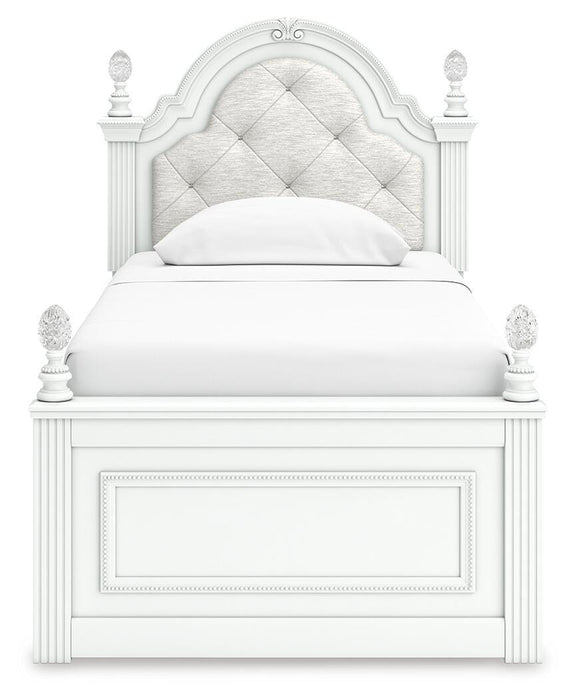 Kozlani Upholstered Bed - CasaBella Furniture (San Antonio, TX)