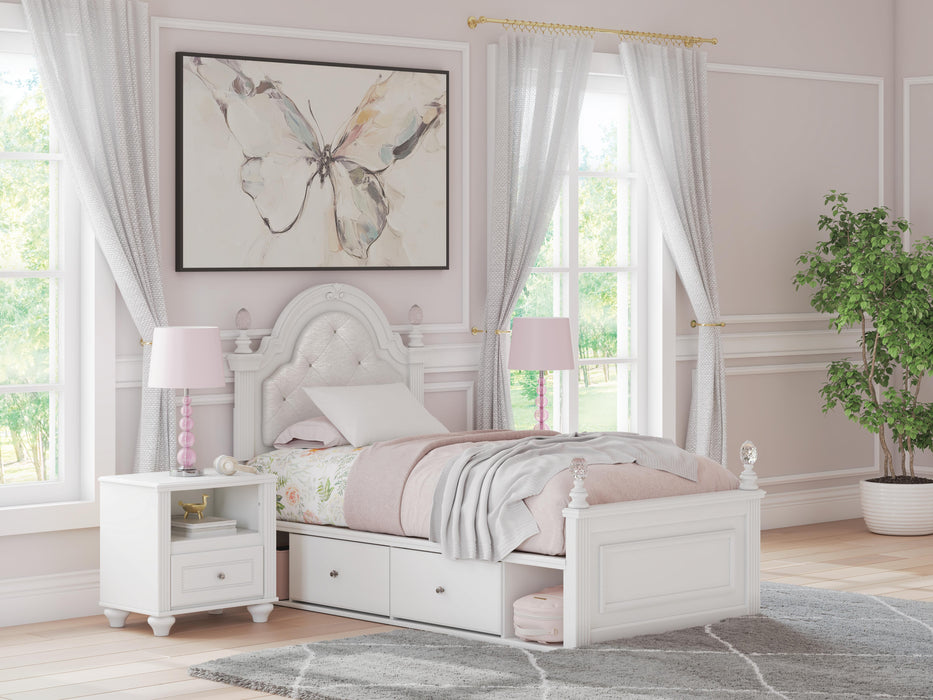 Kozlani Upholstered Bed - CasaBella Furniture (San Antonio, TX)