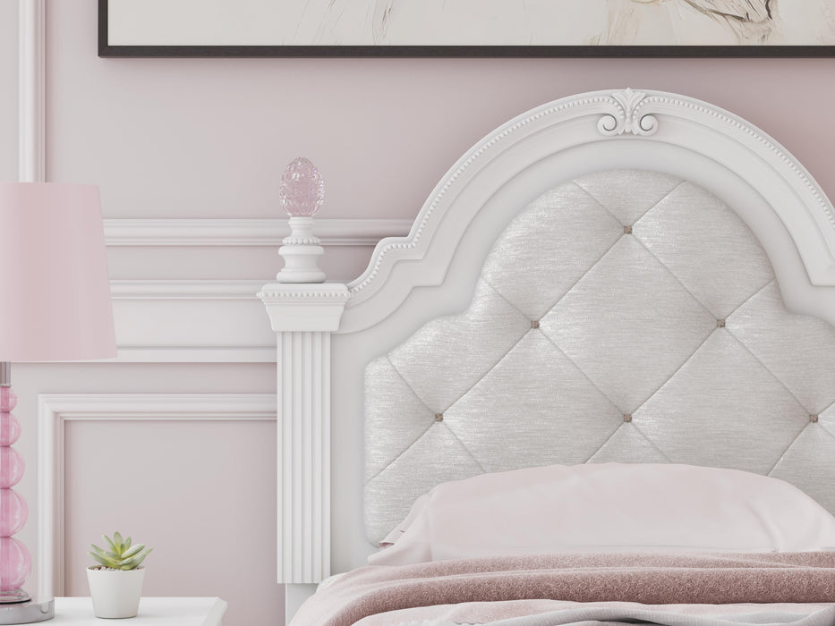 Kozlani Upholstered Bed - CasaBella Furniture (San Antonio, TX)