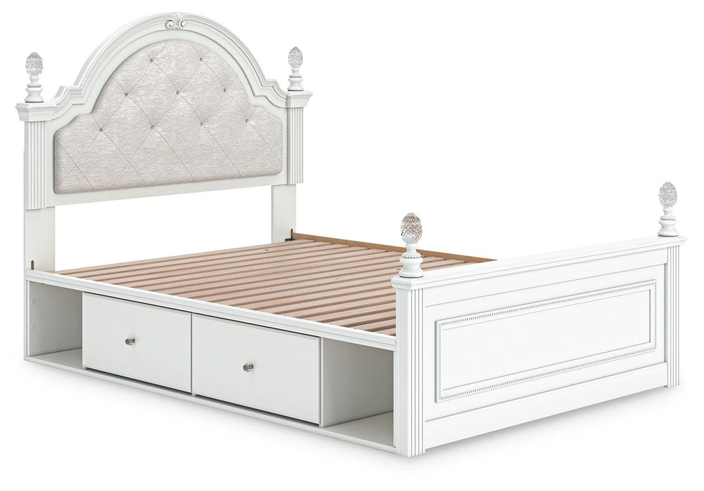 Kozlani Upholstered Bed - CasaBella Furniture (San Antonio, TX)