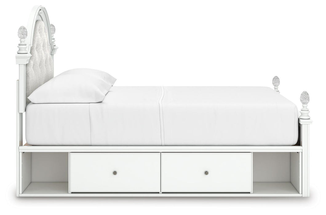 Kozlani Upholstered Bed - CasaBella Furniture (San Antonio, TX)