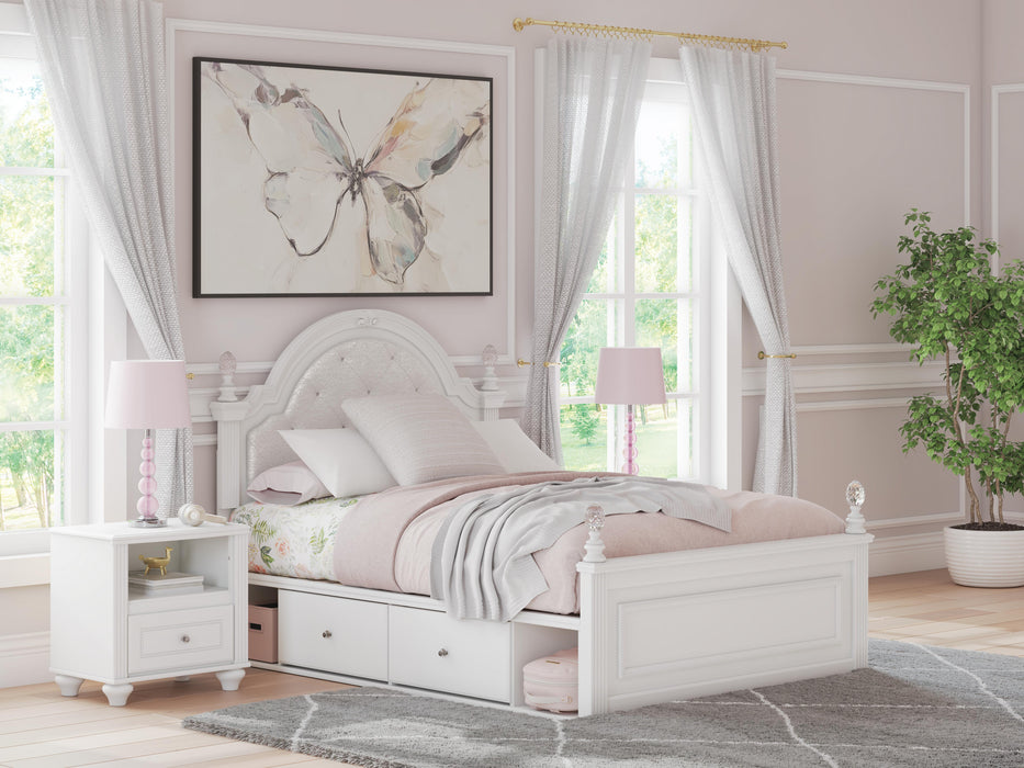 Kozlani Upholstered Bed - CasaBella Furniture (San Antonio, TX)