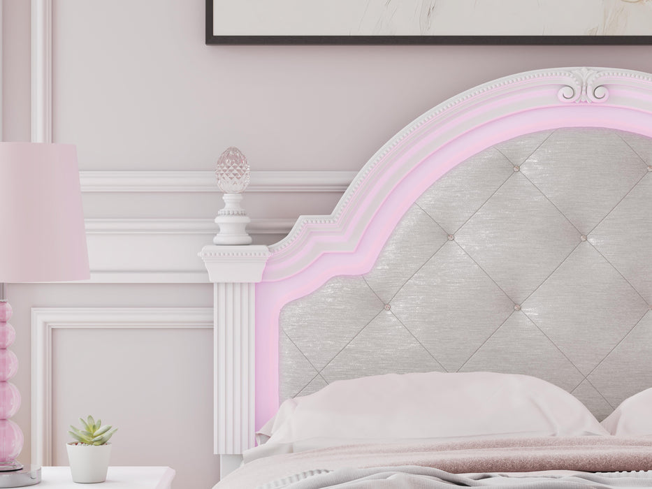Kozlani Upholstered Bed - CasaBella Furniture (San Antonio, TX)