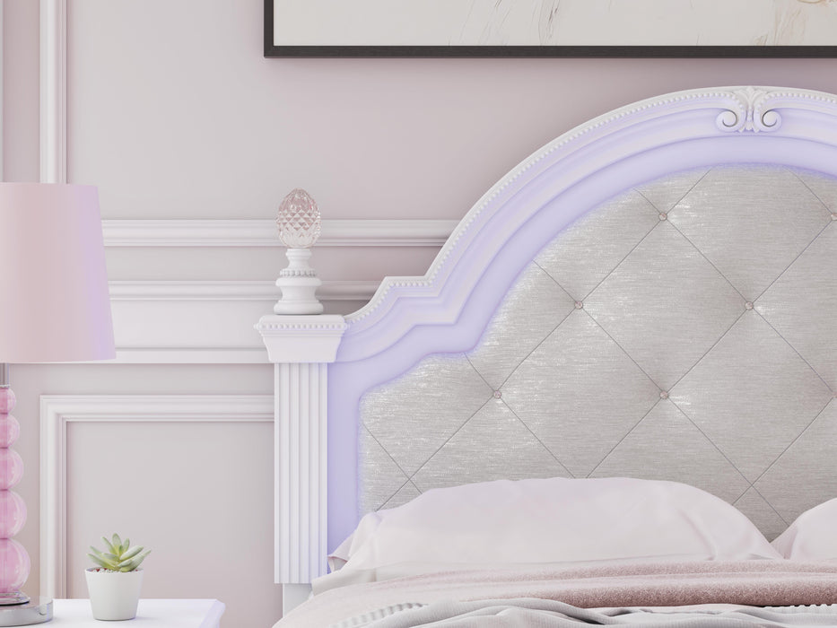 Kozlani Upholstered Bed - CasaBella Furniture (San Antonio, TX)