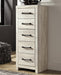 Cambeck Narrow Chest of Drawers - CasaBella Furniture (San Antonio, TX)