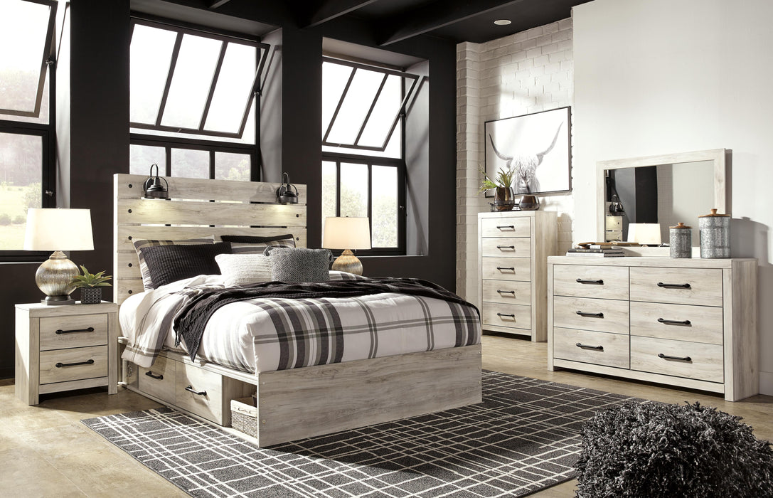 Cambeck Bed with 4 Storage Drawers - CasaBella Furniture (San Antonio, TX)