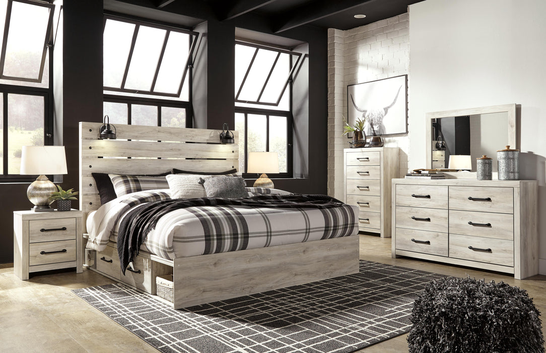 Cambeck Bed with 4 Storage Drawers - CasaBella Furniture (San Antonio, TX)