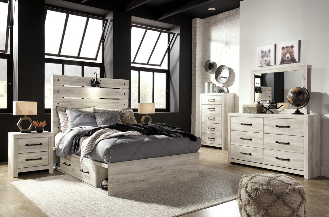 Cambeck Bed with 4 Storage Drawers - CasaBella Furniture (San Antonio, TX)