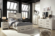 Cambeck Bed with 2 Storage Drawers - CasaBella Furniture (San Antonio, TX)