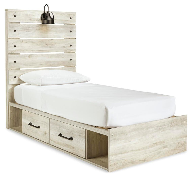 Cambeck Bed with 2 Storage Drawers - CasaBella Furniture (San Antonio, TX)