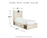 Cambeck Bed with 2 Storage Drawers - CasaBella Furniture (San Antonio, TX)