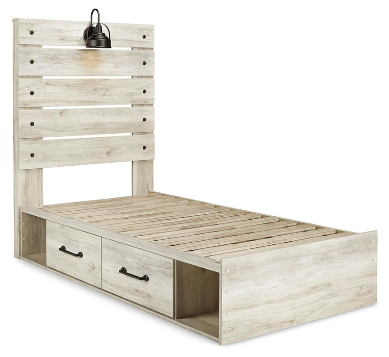 Cambeck Bed with 2 Storage Drawers - CasaBella Furniture (San Antonio, TX)