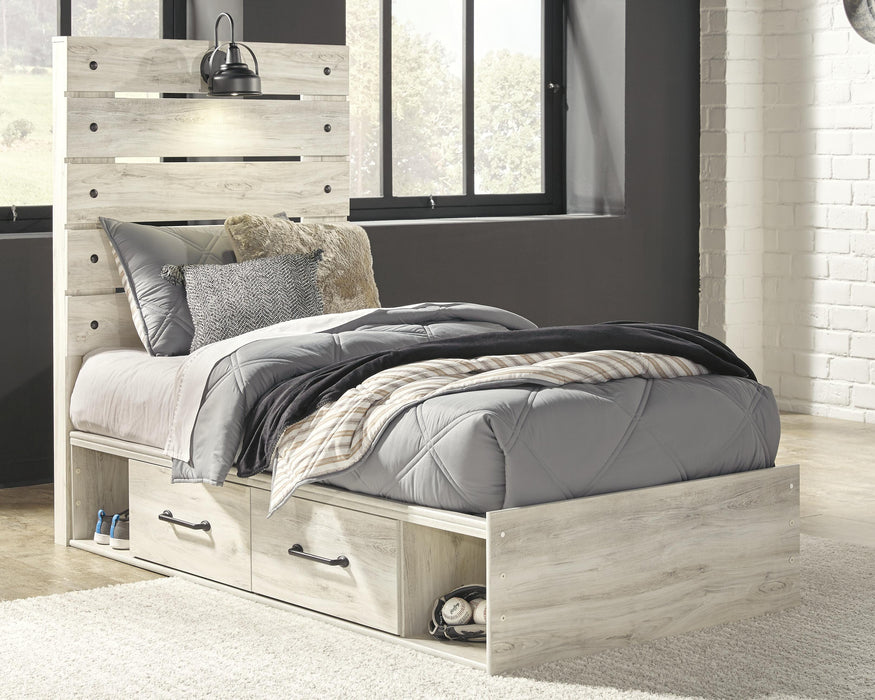 Cambeck Bed with 4 Storage Drawers - CasaBella Furniture (San Antonio, TX)