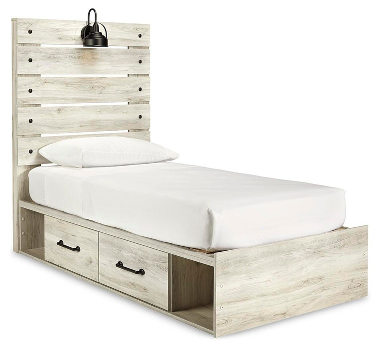 Cambeck Bed with 4 Storage Drawers - CasaBella Furniture (San Antonio, TX)