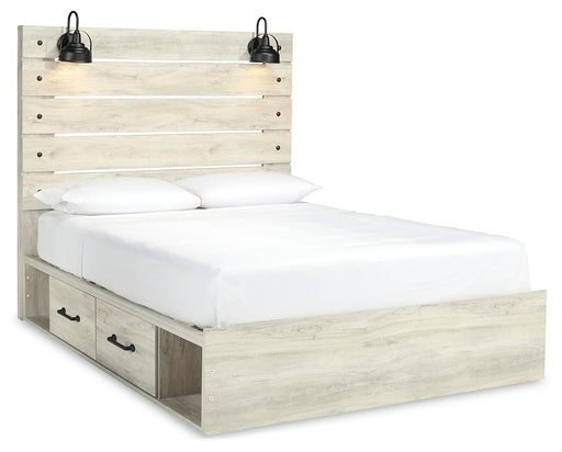 Cambeck Bed with 2 Storage Drawers - CasaBella Furniture (San Antonio, TX)