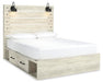 Cambeck Bed with 2 Storage Drawers - CasaBella Furniture (San Antonio, TX)