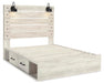 Cambeck Bed with 2 Storage Drawers - CasaBella Furniture (San Antonio, TX)