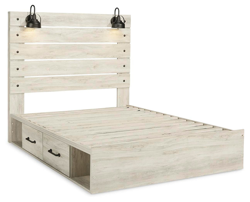 Cambeck Bed with 4 Storage Drawers - CasaBella Furniture (San Antonio, TX)