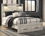 Cambeck Bed with 2 Storage Drawers - CasaBella Furniture (San Antonio, TX)