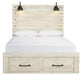 Cambeck Bed with 2 Storage Drawers - CasaBella Furniture (San Antonio, TX)