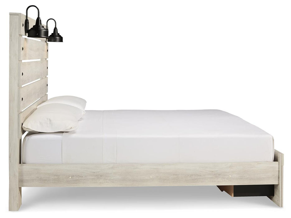 Cambeck Bed with 2 Storage Drawers - CasaBella Furniture (San Antonio, TX)
