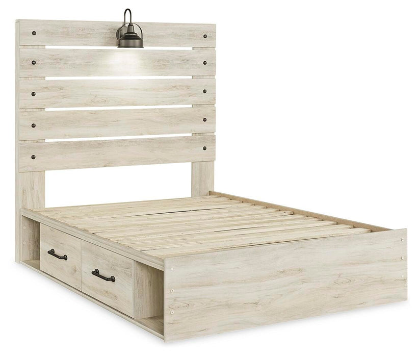 Cambeck Youth Bed with 2 Storage Drawers - CasaBella Furniture (San Antonio, TX)