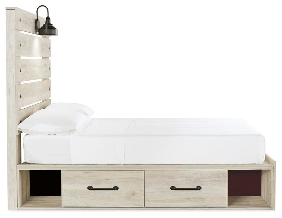 Cambeck Youth Bed with 2 Storage Drawers - CasaBella Furniture (San Antonio, TX)