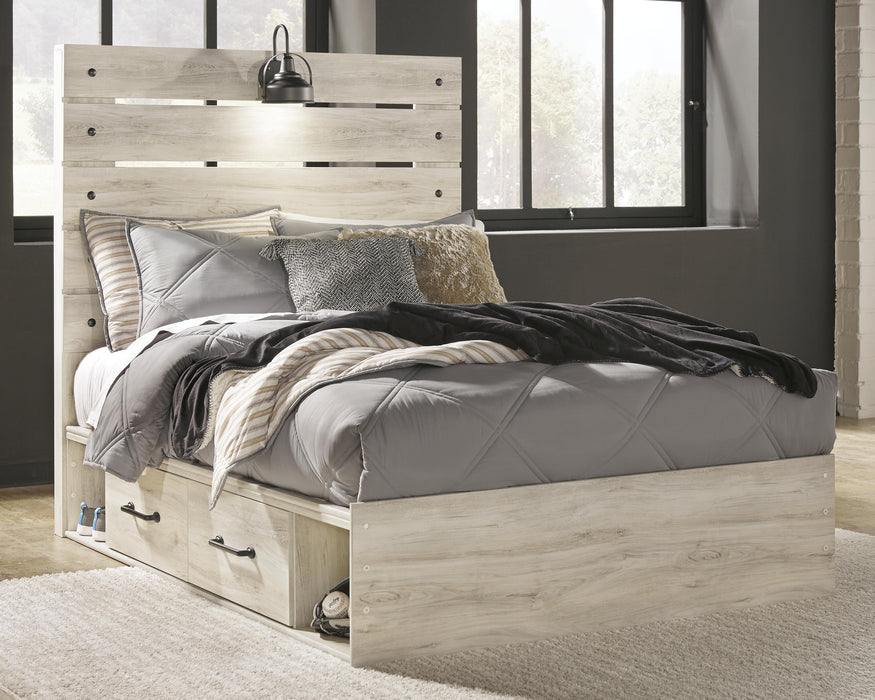 Cambeck Bed with 4 Storage Drawers - CasaBella Furniture (San Antonio, TX)