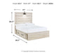 Cambeck Bed with 4 Storage Drawers - CasaBella Furniture (San Antonio, TX)