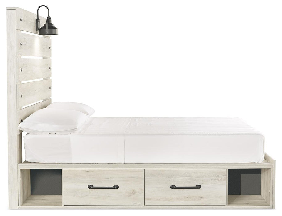 Cambeck Bed with 4 Storage Drawers - CasaBella Furniture (San Antonio, TX)