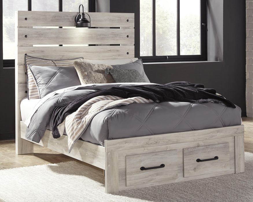 Cambeck Bed with 2 Storage Drawers - CasaBella Furniture (San Antonio, TX)