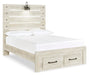 Cambeck Bed with 2 Storage Drawers - CasaBella Furniture (San Antonio, TX)