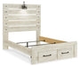 Cambeck Bed with 2 Storage Drawers - CasaBella Furniture (San Antonio, TX)