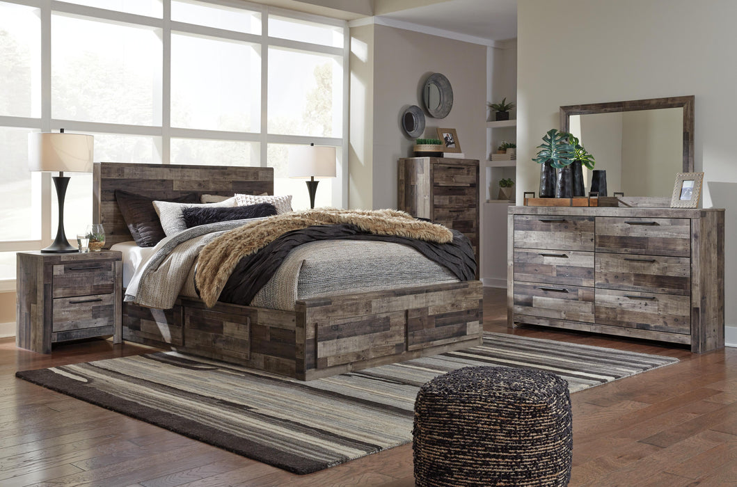 Derekson Youth Bed with 6 Storage Drawers - CasaBella Furniture (San Antonio, TX)