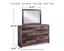 Derekson Dresser and Mirror - CasaBella Furniture (San Antonio, TX)