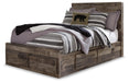 Derekson Youth Bed with 6 Storage Drawers - CasaBella Furniture (San Antonio, TX)