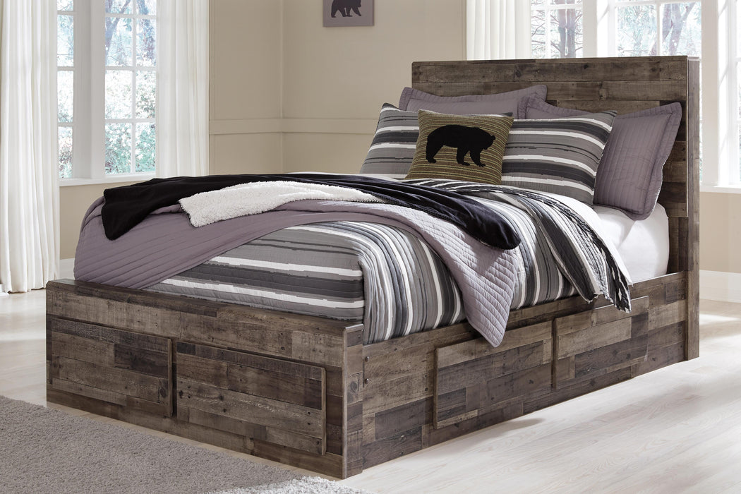 Derekson Youth Bed with 6 Storage Drawers - CasaBella Furniture (San Antonio, TX)