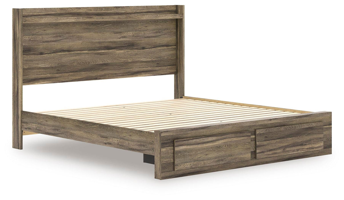 Elbrim Panel Storage Bed - CasaBella Furniture (San Antonio, TX)