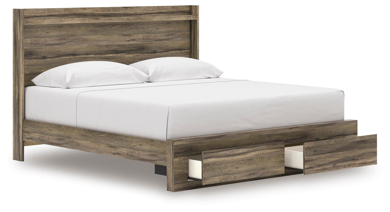 Elbrim Panel Storage Bed - CasaBella Furniture (San Antonio, TX)