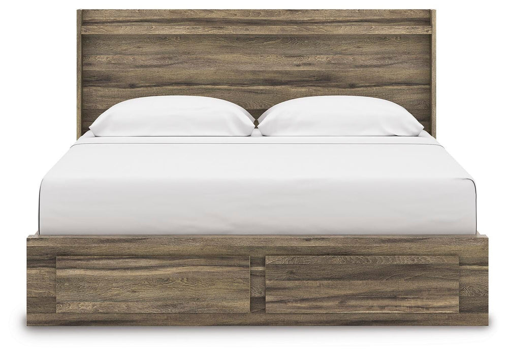 Elbrim Panel Storage Bed - CasaBella Furniture (San Antonio, TX)