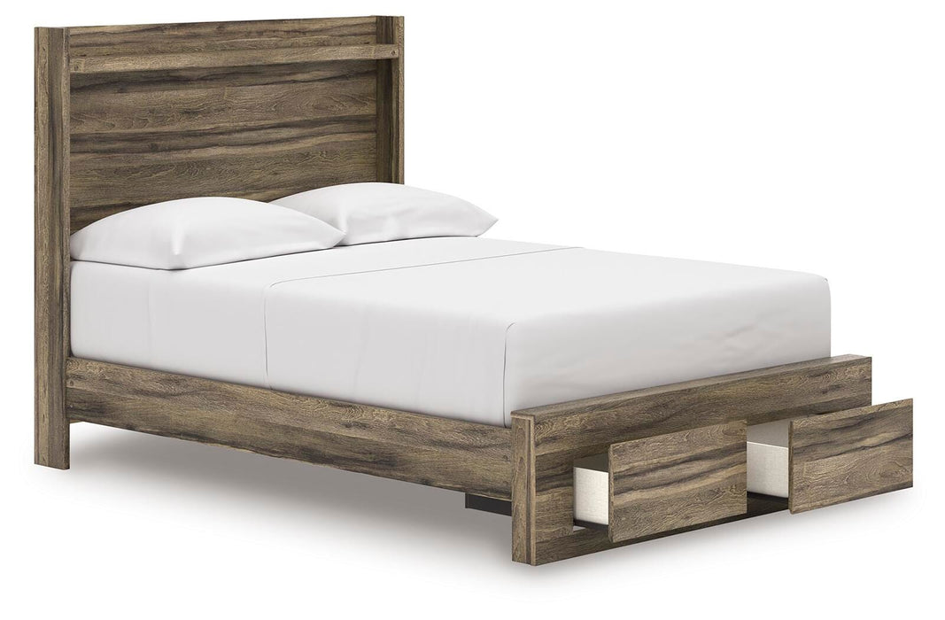 Elbrim Panel Storage Bed - CasaBella Furniture (San Antonio, TX)